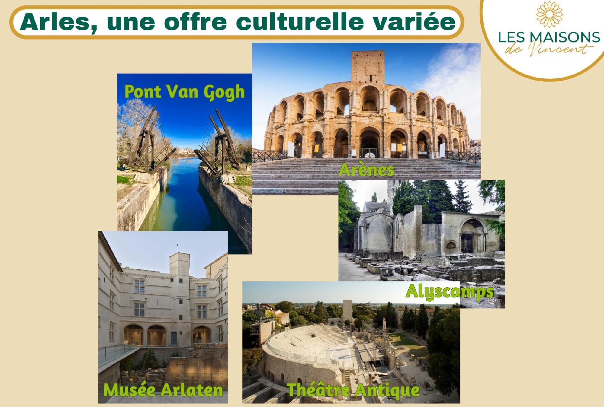 Felibrige - Clim - Cour Villa Arles Exterior photo